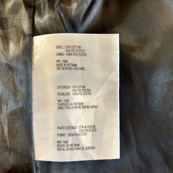 Michael Kors Rain Jacket Black Large - Picture 14 of 14